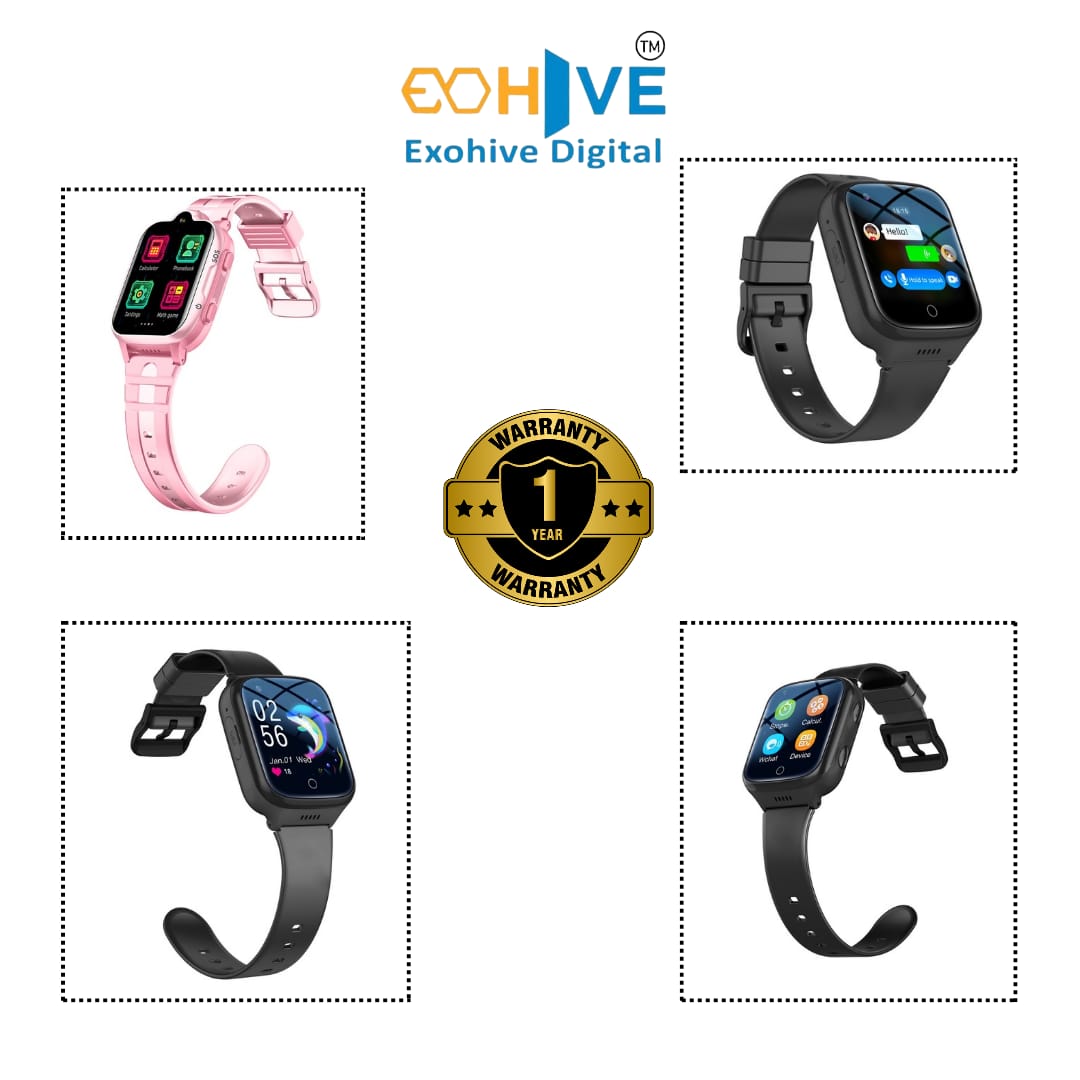 Exohive Digital™ GPS Smartwatch | 1.39" HD Display | 110+ Sports Modes | Heart Rate & SpO2 Monitor | GPS Tracking | Call Function | 7 Days Battery Life