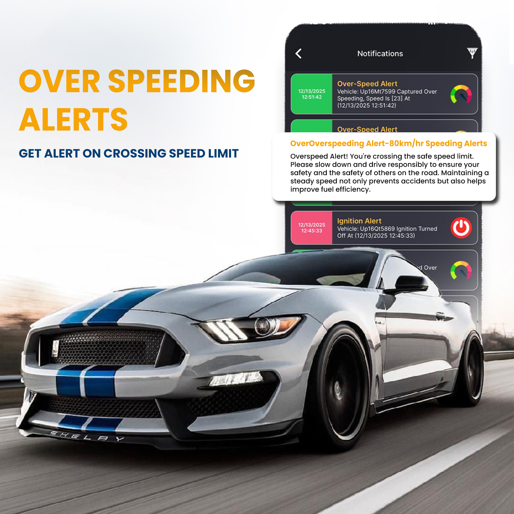 Exohive Digital™ ProSecure GPS Tracker | Engine Immobilizer + AC Control | Live Tracking | Advanced Anti-Theft System for Vehicles