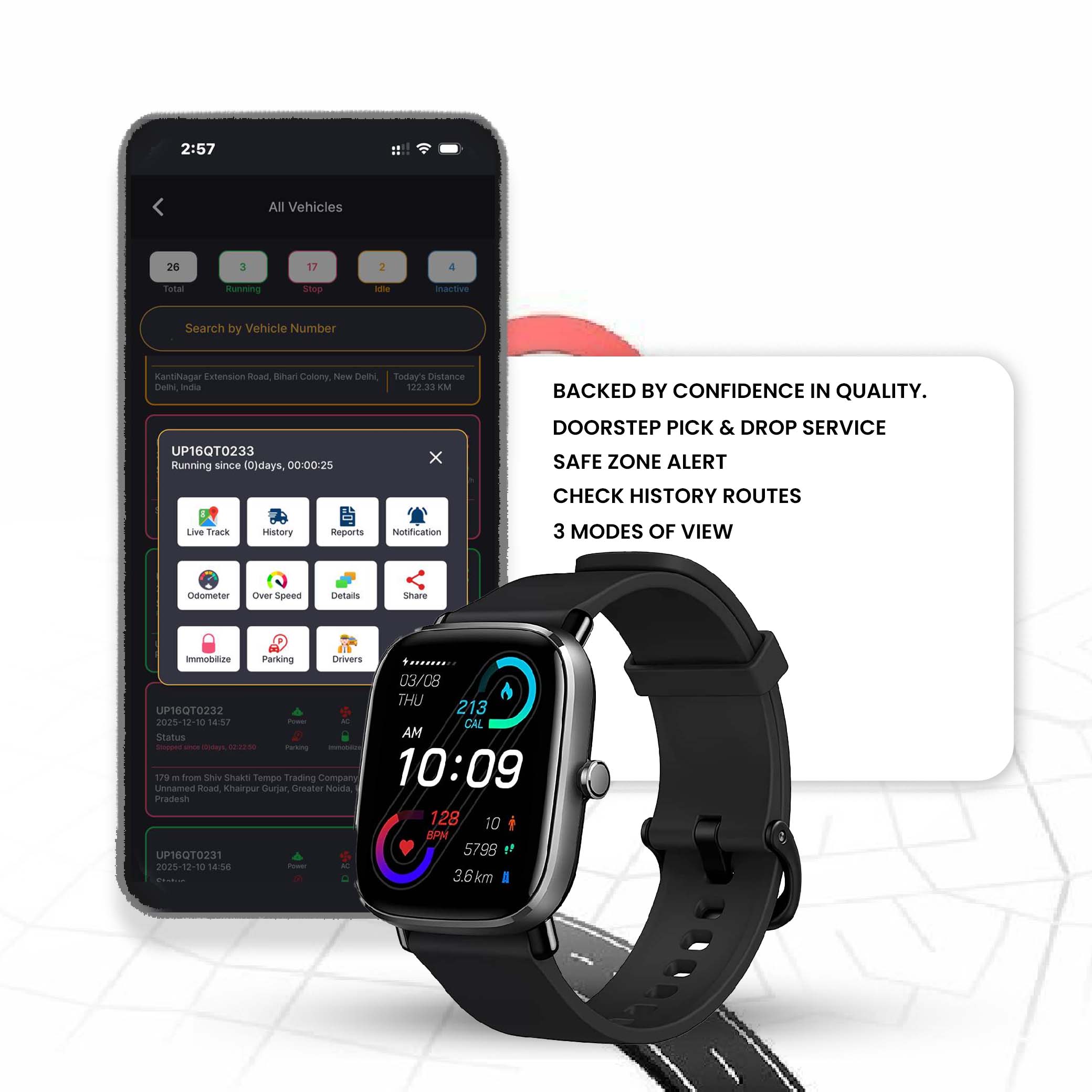 Exohive Digital™ Smartwatch with GPS & Bluetooth Calling, 1.39” HD Display, Fitness Tracker with 110+ Sports Modes, Heart Rate & SpO₂ Monitor, Waterproof IP67, 7 Days Battery – Men & Women