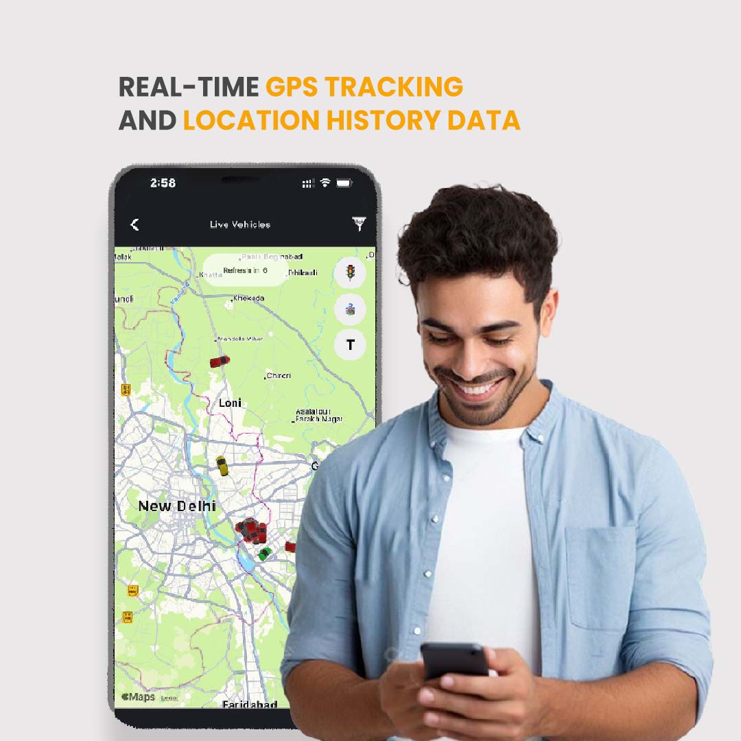 Exohive Digital™ Magnetic GPS Tracker – 10,000 mAh Battery, Voice Monitoring, Real-Time Tracking, 1-Year Free Server & SIM, Strong Magnet Mount – For Car, Bike, Truck & Asset Security