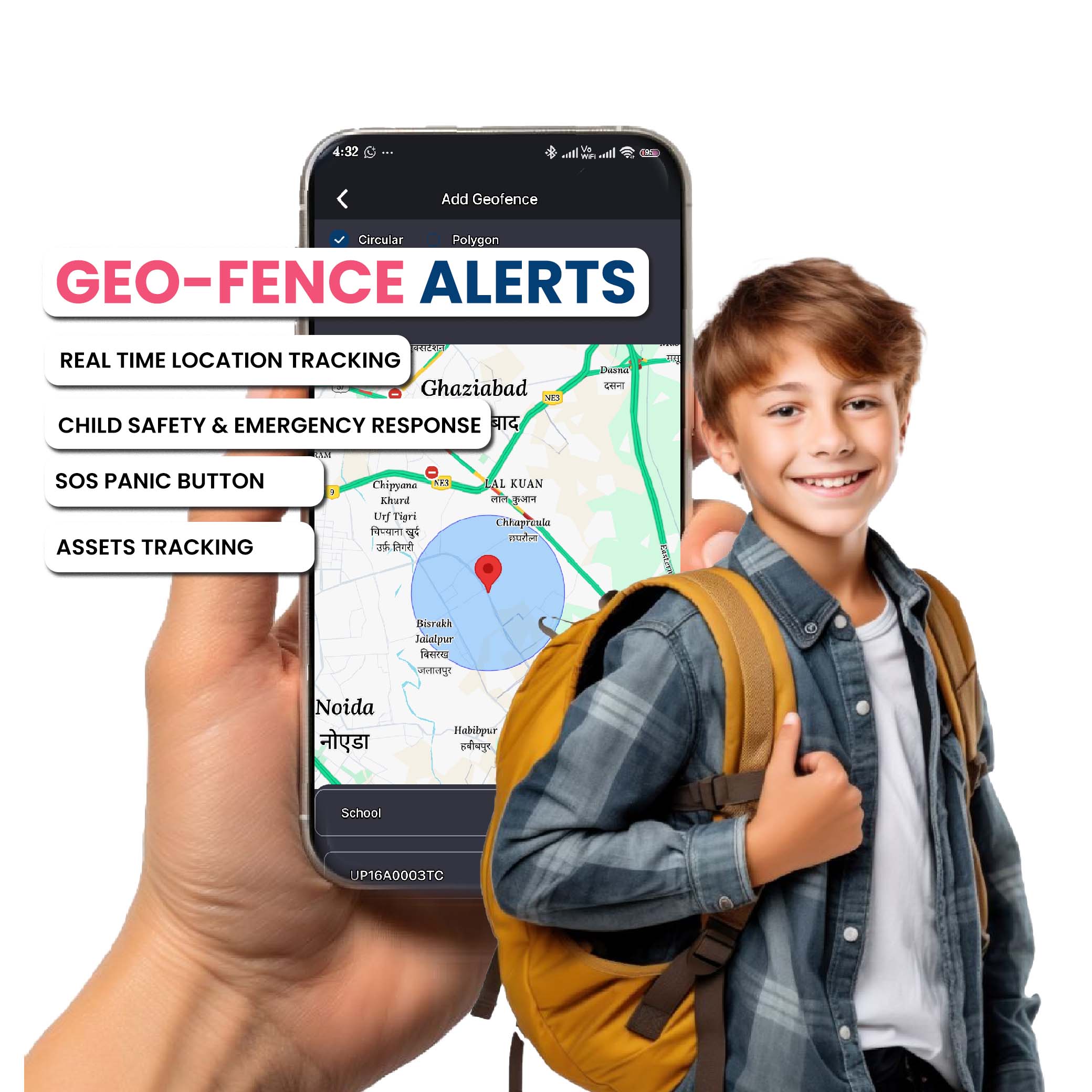 Exohive Digital™ 2G ID Card GPS Tracker – Real-Time Location Tracking | SOS Alerts | 1 Year Subscription & SIM Included | Compact & Lightweight